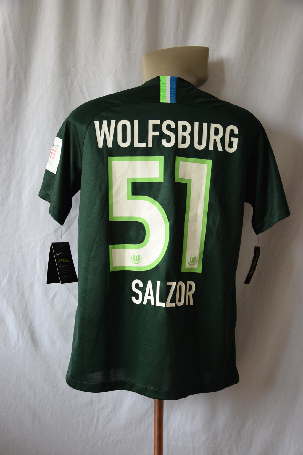 VfL Wolfsburg 2018/2019 Salzor E-Sports M NEU Trikot M