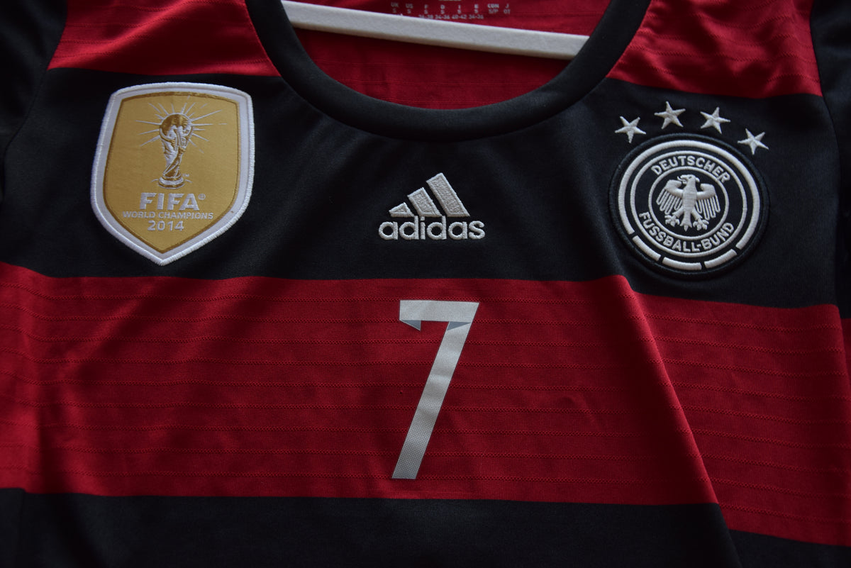Deutschland 2014 Auswärts #9 Schweinsteiger Damen Trikot S DFB