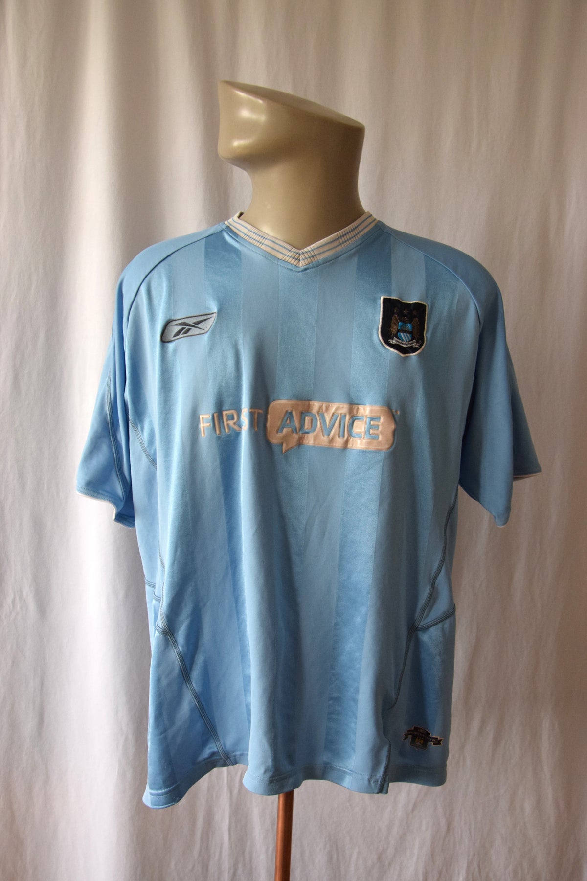 Manchester City 2003/2004 Trikot Heim Reebok XXL