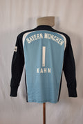 Bayern München Torwarttrikot  2007/2008 #1 Kahn 164 Adidas