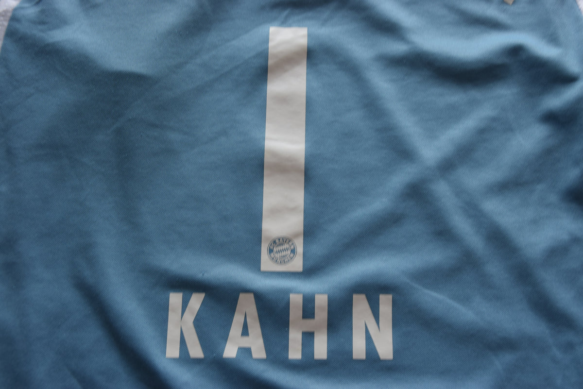 Bayern München Torwarttrikot  2007/2008 #1 Kahn 164 Adidas