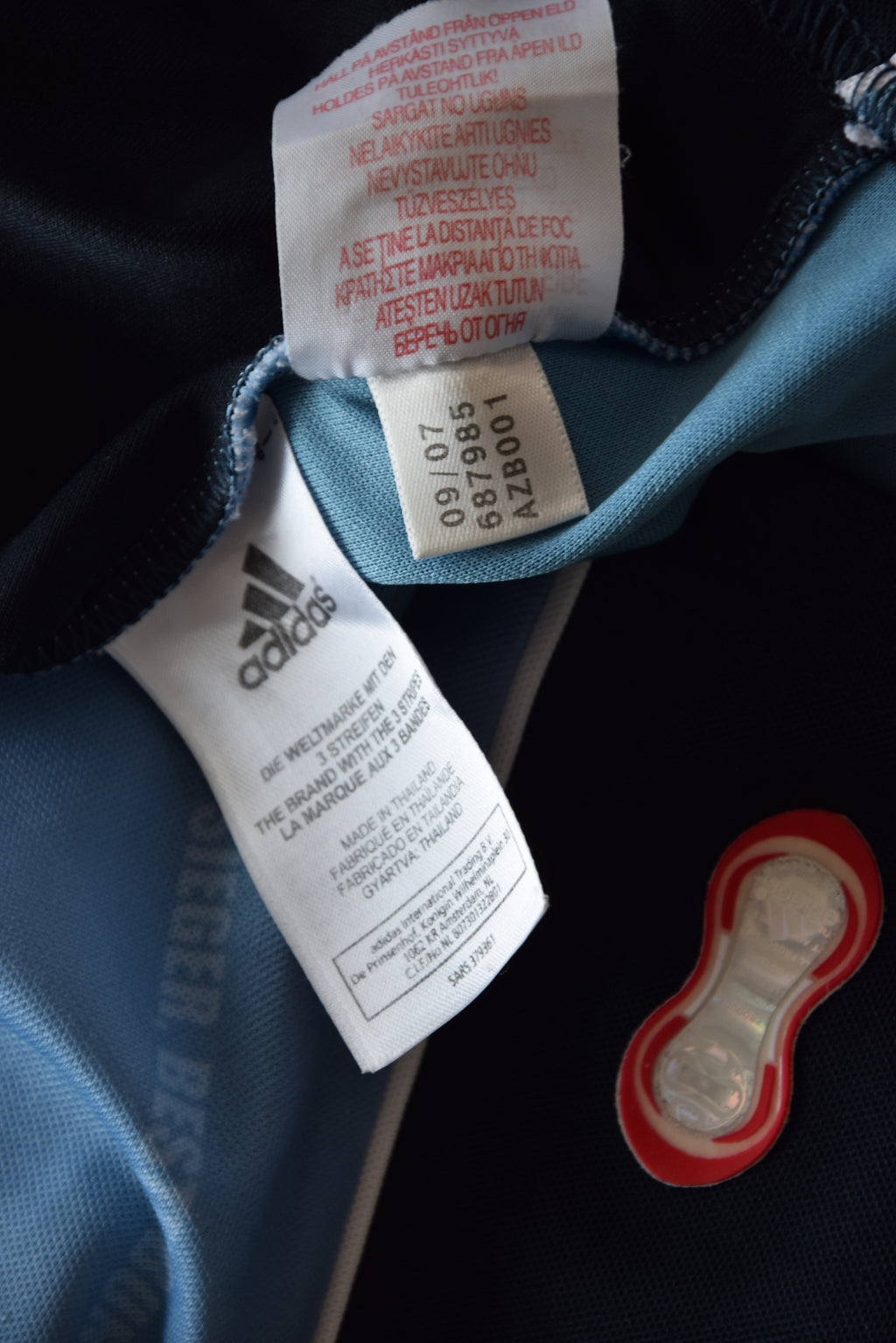 Bayern München Torwarttrikot  2007/2008 #1 Kahn 164 Adidas