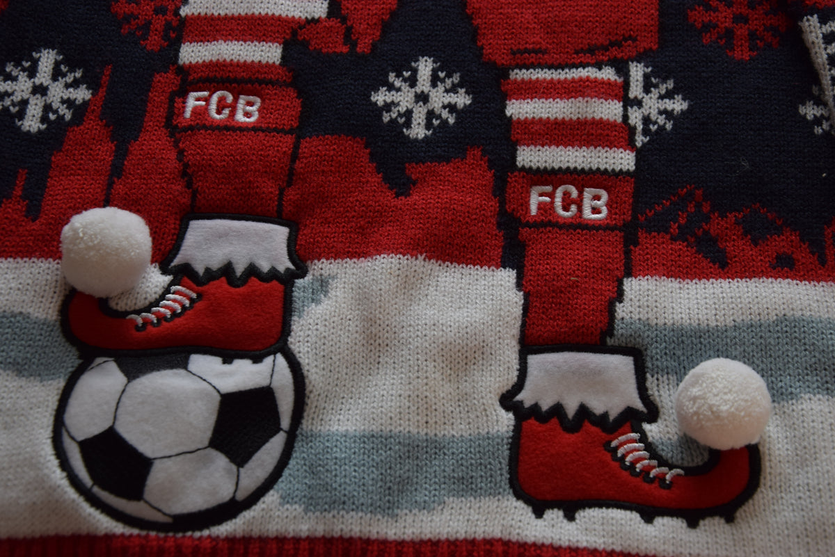 FC Bayern München Weinachten Pullover S