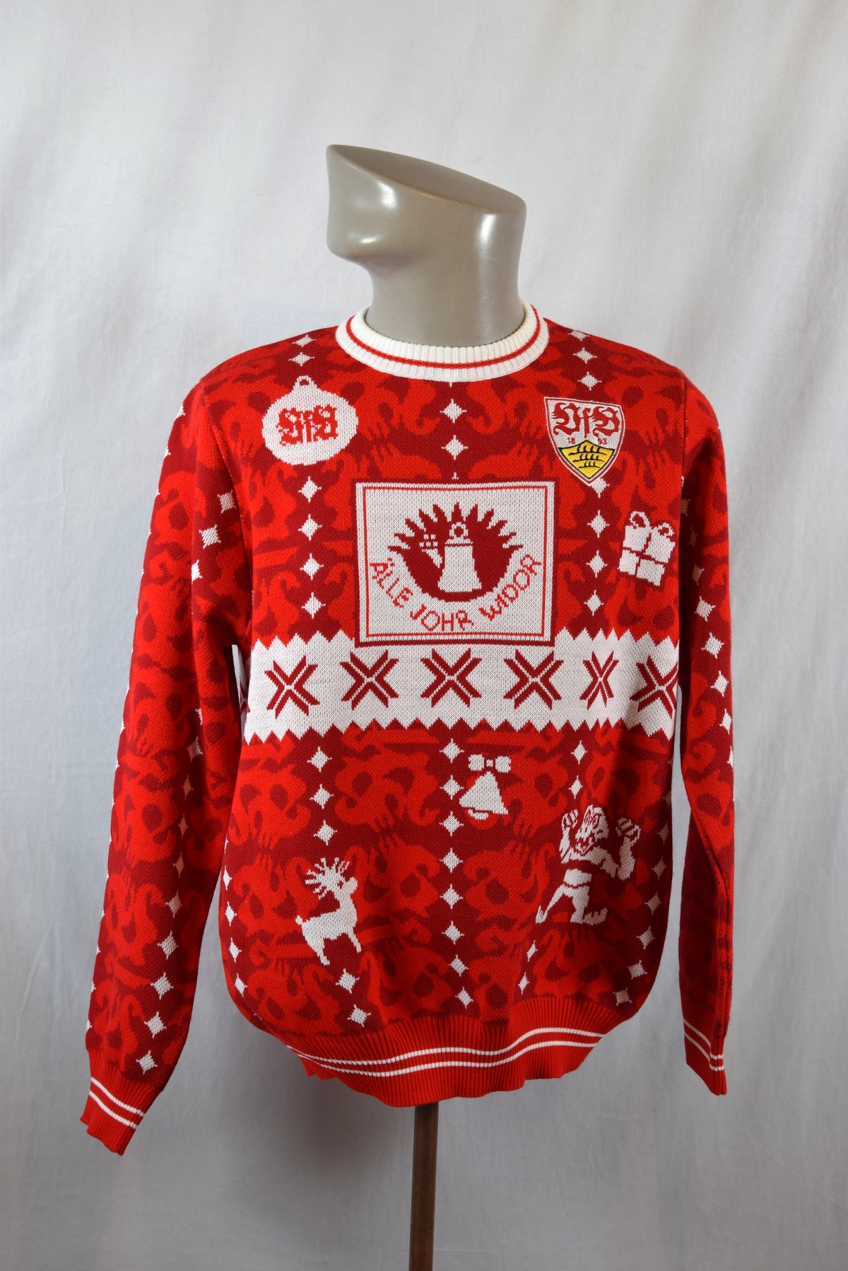 VfB Stuttgart Weinachten Pullover