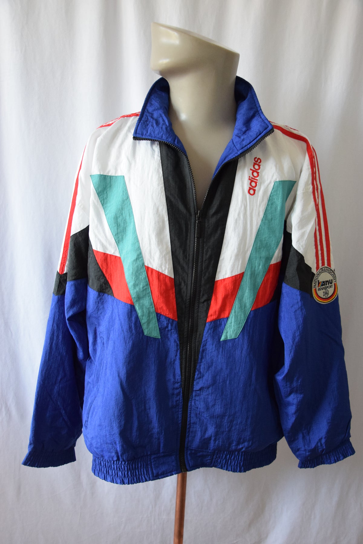Deutschland KANU DKV 80' 90' Größe 7 -M / L Jacke Adidas