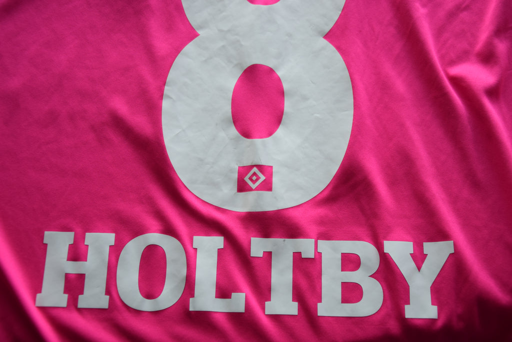 Hamburger SV 2017/2018 3rd Trikot Adidas HSV XL #8 Holtby - DEFEKT-