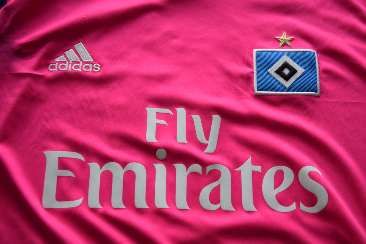 Hamburger SV 2017/2018 3rd Trikot Adidas HSV XL #8 Holtby - DEFEKT-