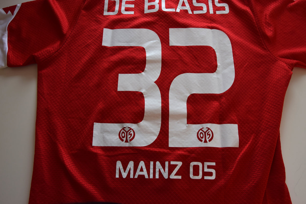 1. FSV Mainz 2015/2016 Heimtrikot Lotto XL #32 De blasis