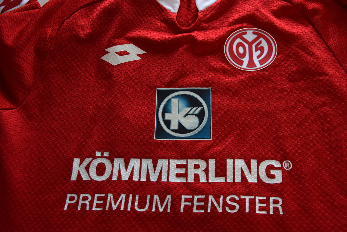 1. FSV Mainz 2015/2016 Heimtrikot Lotto XL #32 De blasis