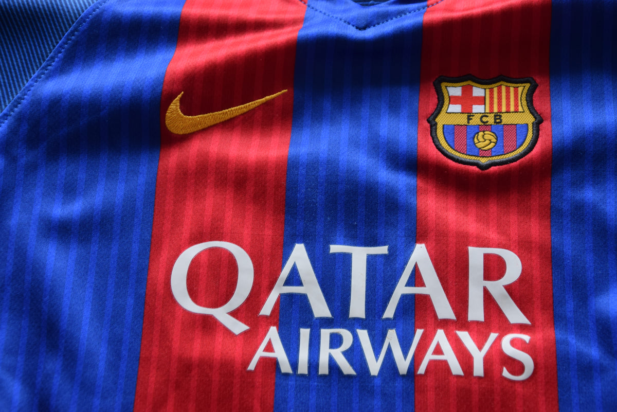 FC Barcelona 2017/2018 Heimtrikot 116 cm  Nike #10 Messi