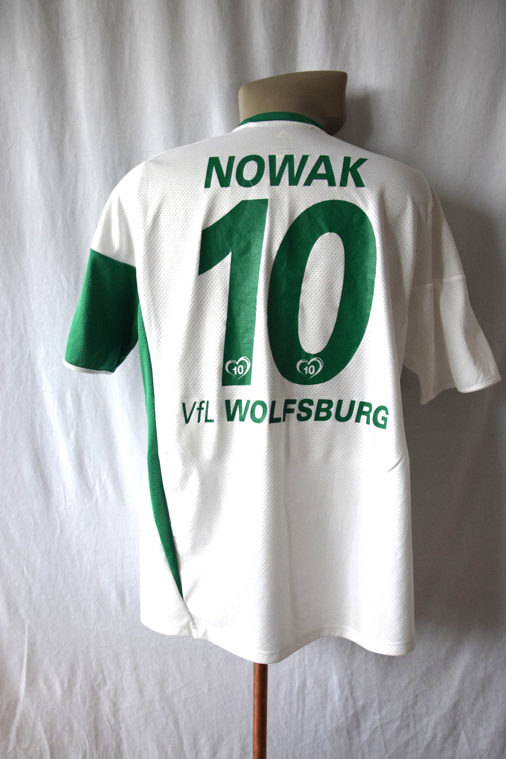 VfL Wolfsburg Trikot 2009/2010 Heim #10 Nowak Adidas