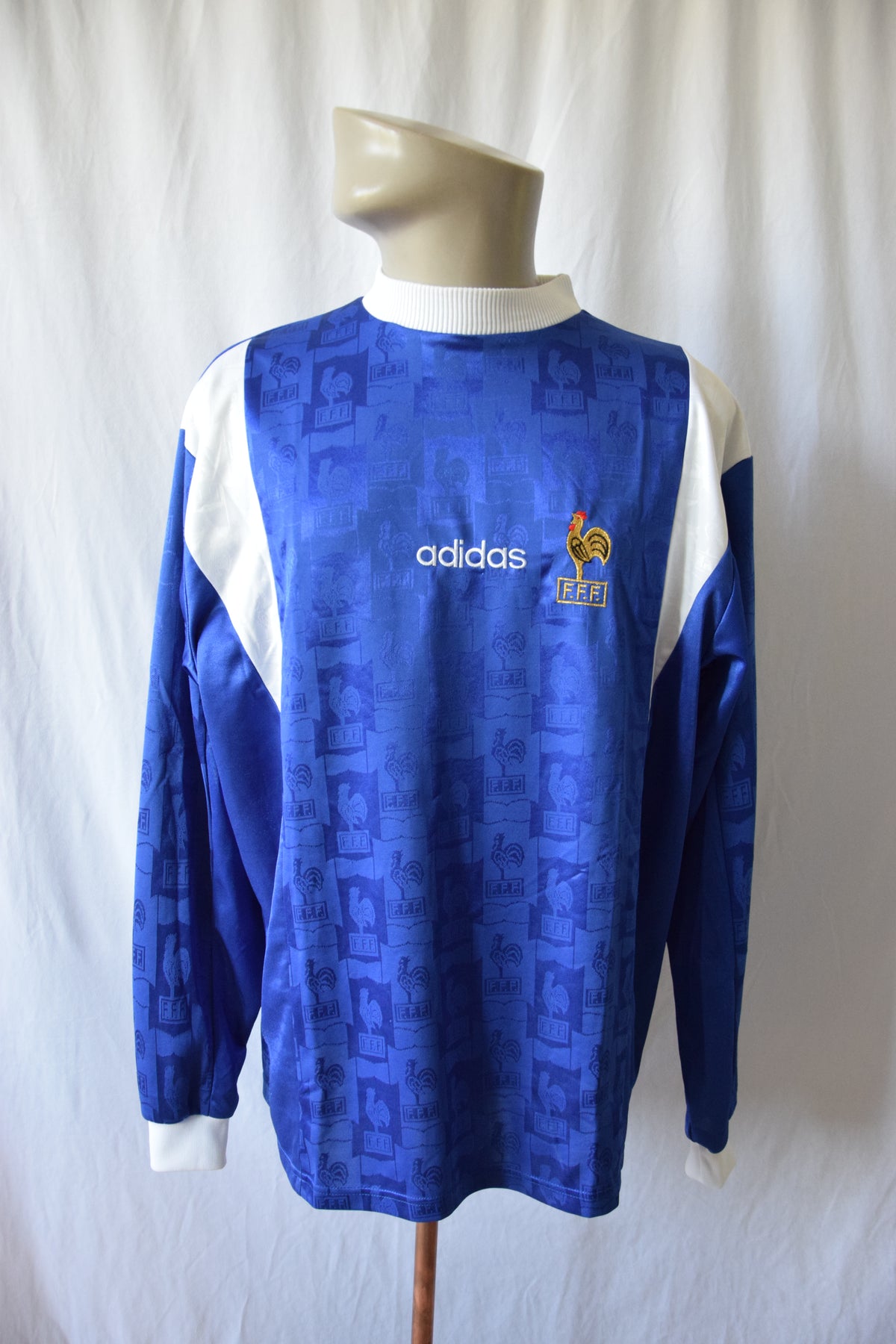 Frankreich Trikot 1996 WM Training Adidas KIT XL