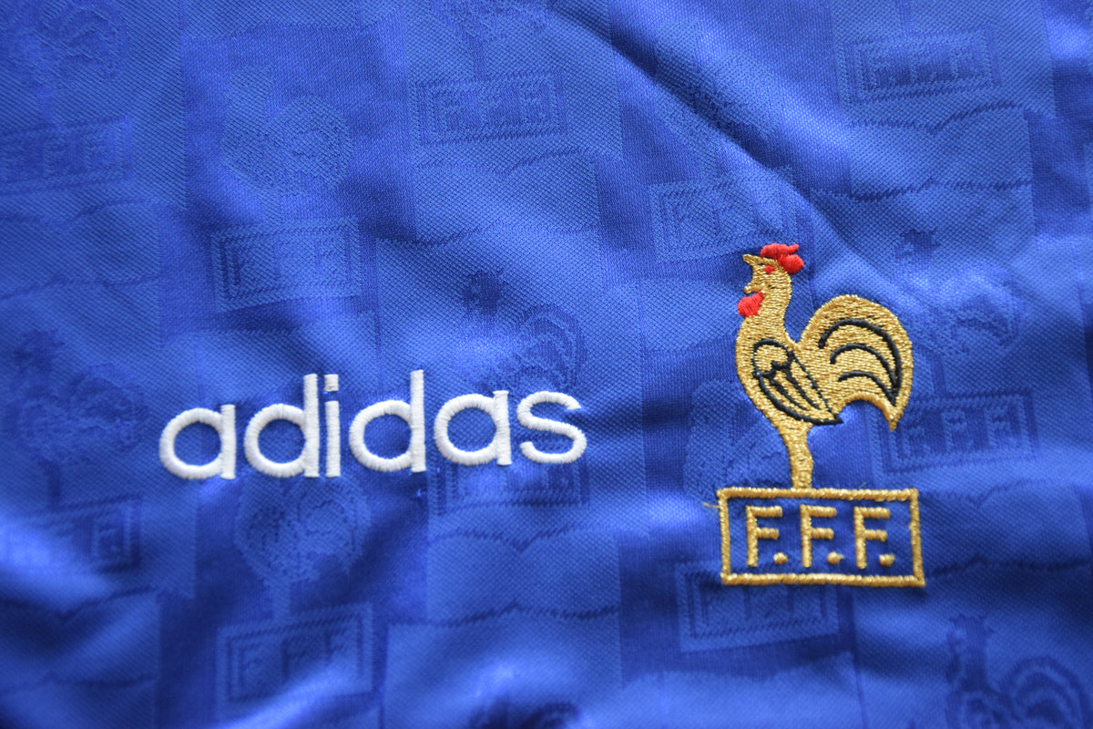 Frankreich Trikot 1996 WM Training Adidas KIT XL