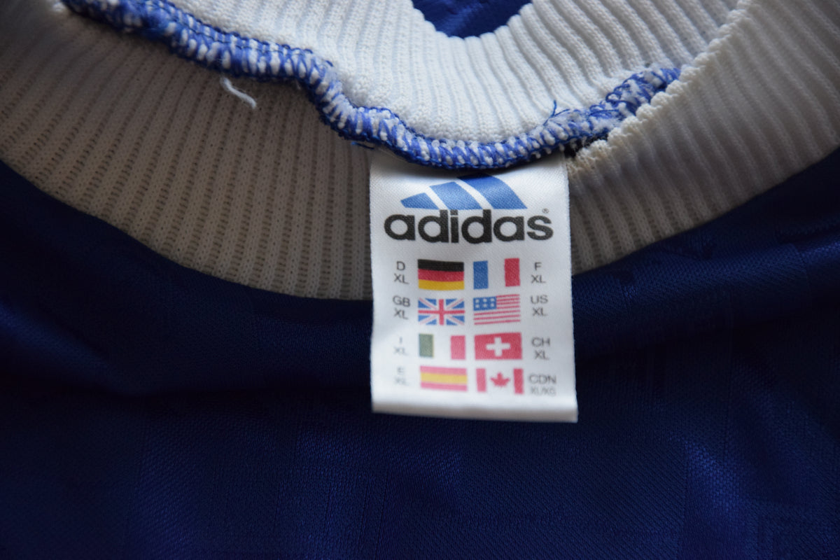 Frankreich Trikot 1996 WM Training Adidas KIT XL
