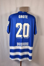 MSV Duisburg  2015/2016 Heimtrikot XX #20 Grote Uhlsport