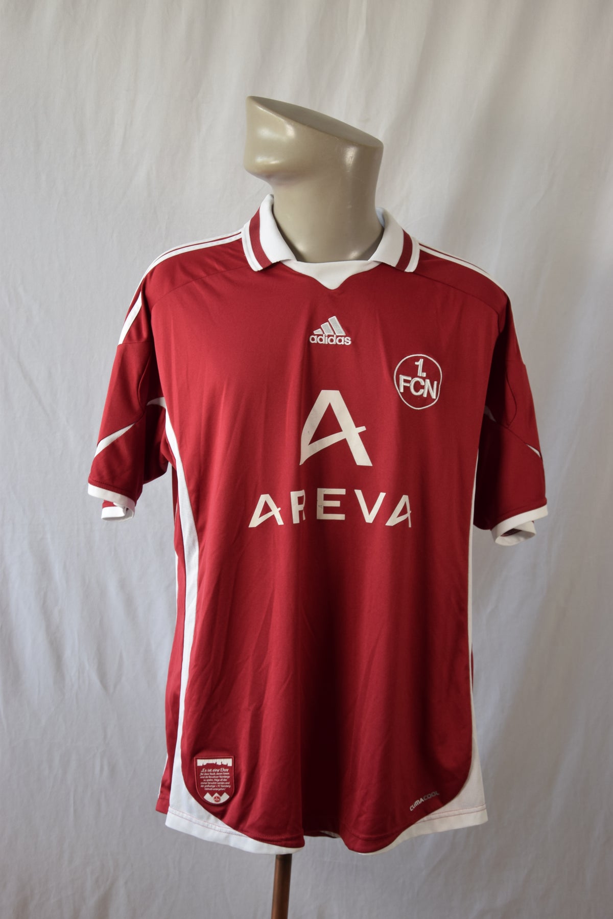 1. FC Nürnberg 2009/2010 Heimtrikot  XL Adidas