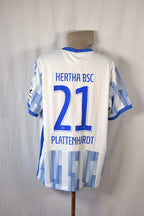 Hertha Berlin 2021/2022 XXL Nike Heimtrikot #21 Plattenhardt