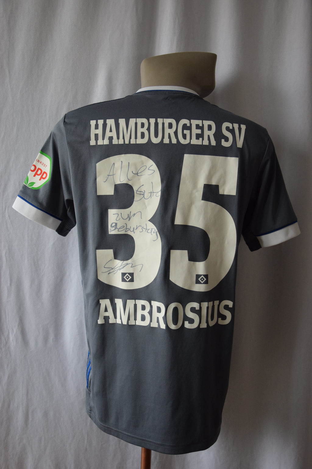 Hamburger SV Trikot 2020/2021 3rd S #35 Ambrosius HSV Shirt Adidas