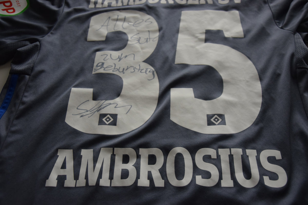 Hamburger SV Trikot 2020/2021 3rd S #35 Ambrosius HSV Shirt Adidas