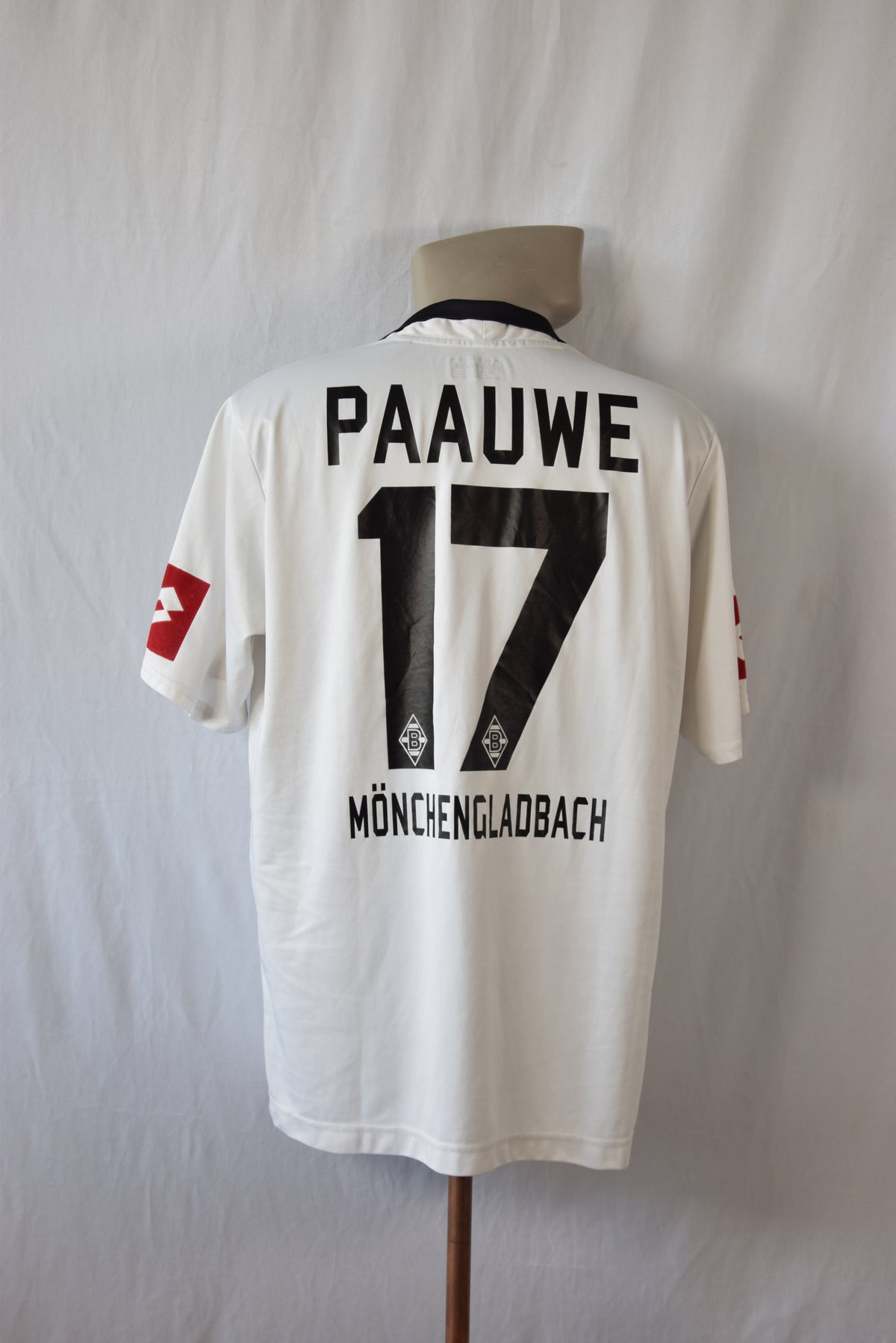 Borussia Mönchengladbach 2008/2009 #17 Paauwe Heimtrikot Lotto L