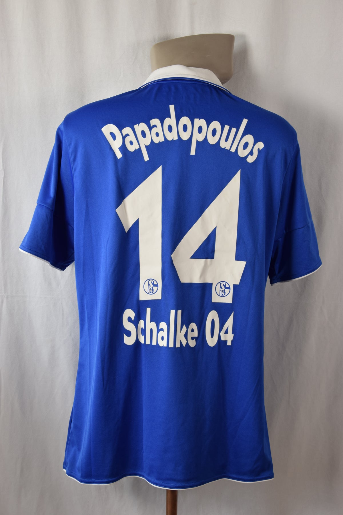 Schalke 04 2010-2012 Heimtrikot Adidas L