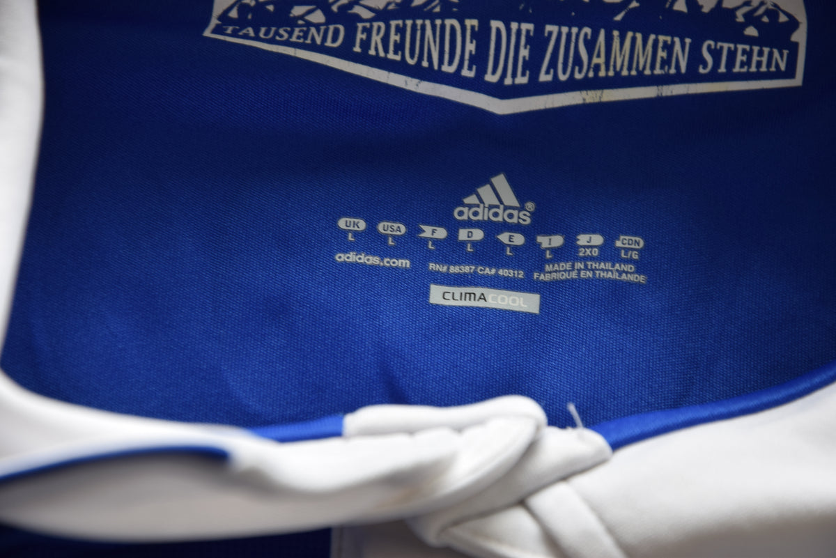 Schalke 04 2010-2012 Heimtrikot Adidas L